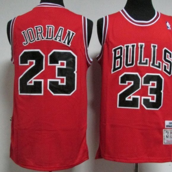 red jordan jersey